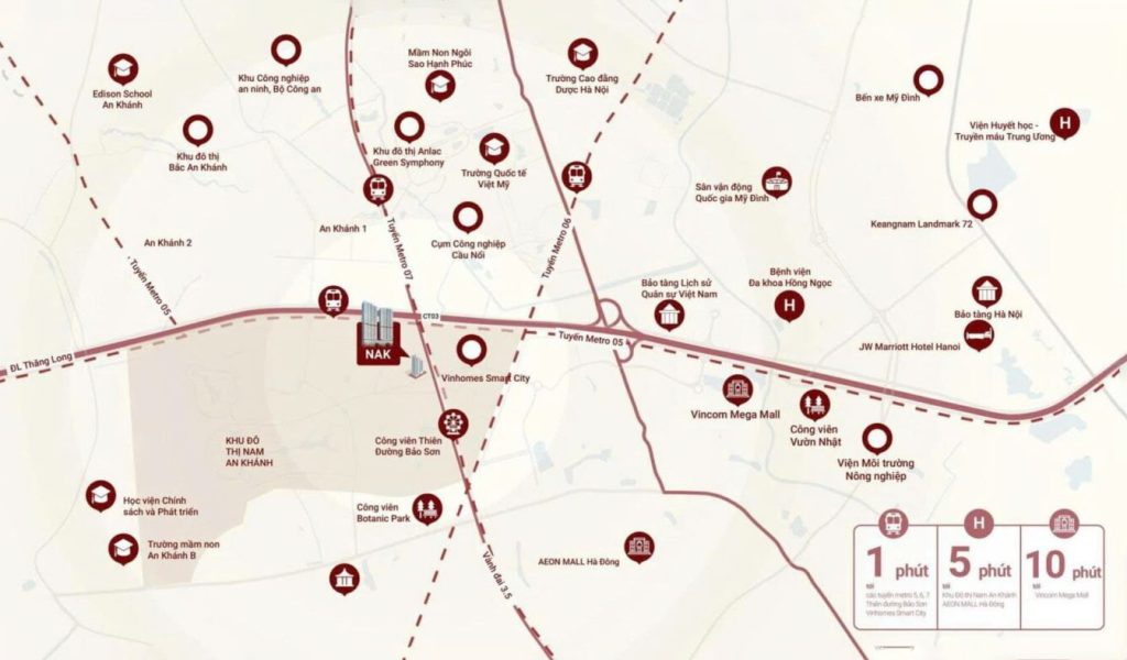 metropoli5-nam-an-khanh (14) Vị trí Metropoli 5 Nam An Khánh